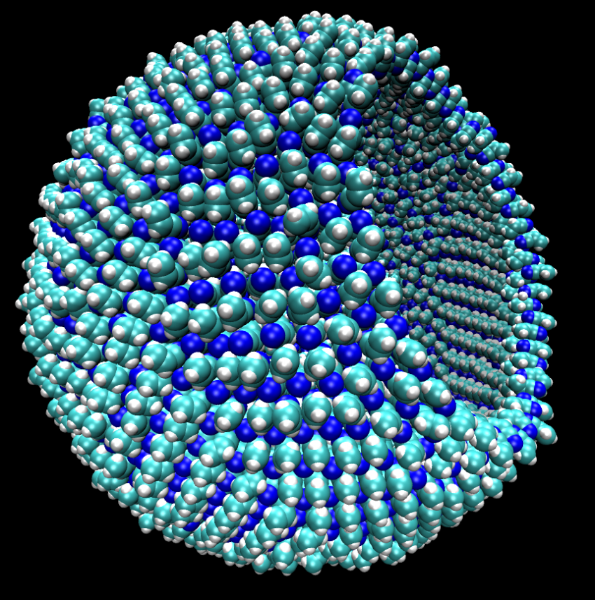Azotosoma - teoretinė ląstelės membrana, kurioje vietoje vandens darbuotųsi metanas.